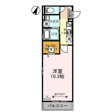 サンハイムの物件間取画像